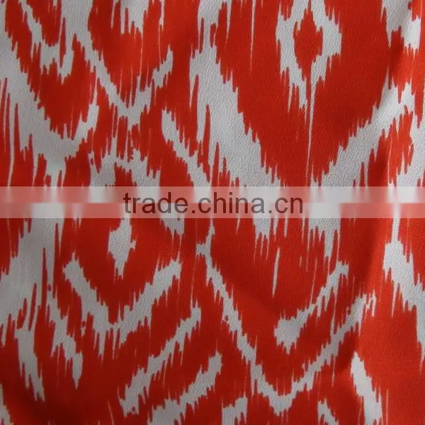 Printing 100% Polyester Dying Chiffon Fabric