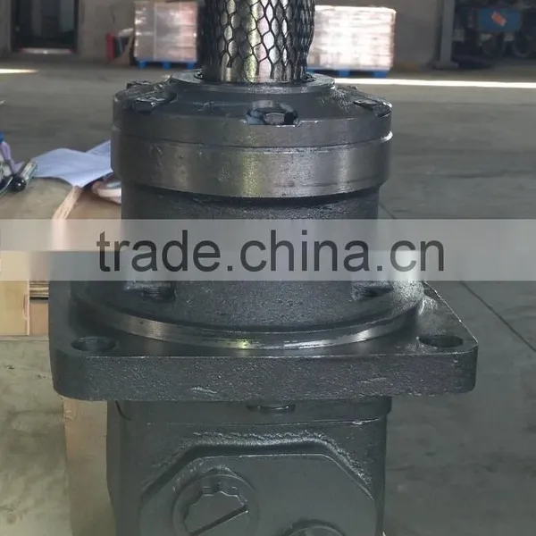BMTW/OMTW 4 Bolts Wheel Flange Cone Shaft With Big Torque Hydraulic Drive Wheel Motor photo-2