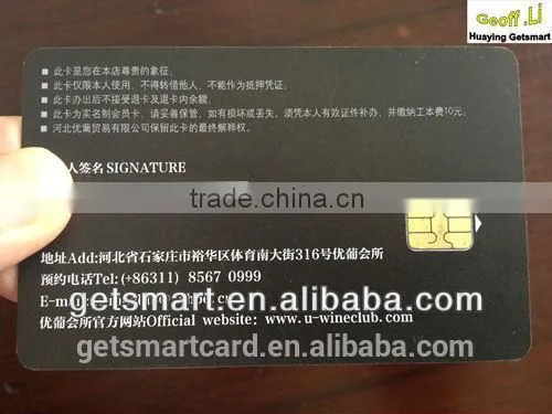 Quality SLE Chip Contact IC Card