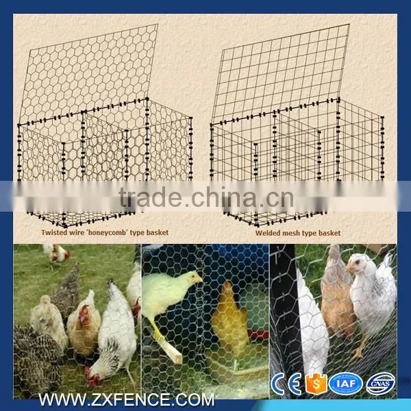Full Service Gabion Cage Gabion in Gabion Mesh/hexagonal Gabion