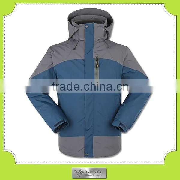 Customized Breathable Fahsion Men's Nylon Waterproof Jacket 5000mm photo-4