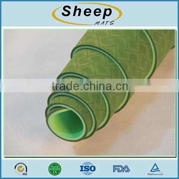 OEM Factory Eco Fitness Accessory Anti-slip Pvc Yoga Mat photo-2