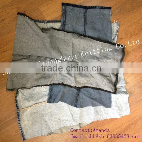 Top Quality Denim Fabric Wiping Rags