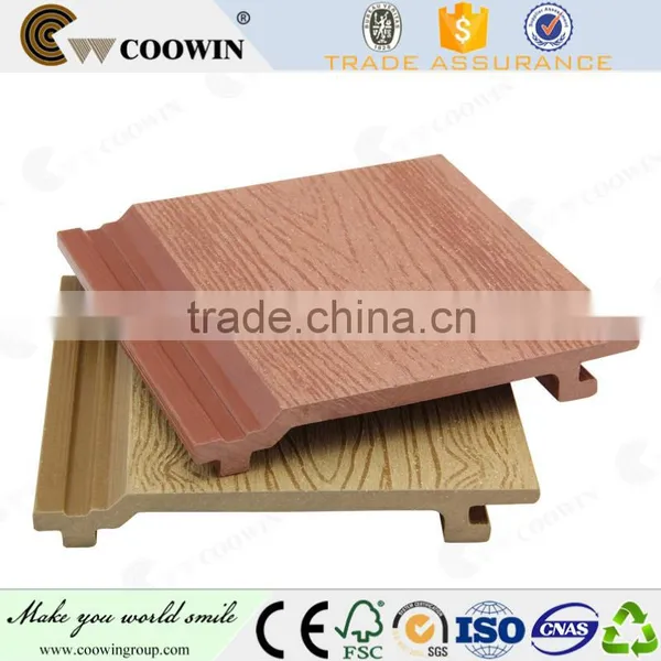 Wood Plastic Composite Decorative Wall Panel Board photo-3