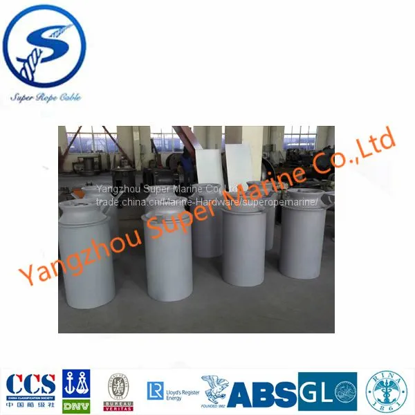 Warping Roller With Pedestal DIN 81906,Marine Mooring Ship Boat Warping Roller With Conical Pedestal Fairlead photo-2