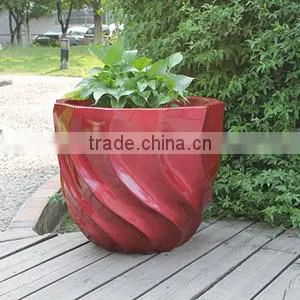 Floating Bonsai Pot Fiberglass Plants Container and Flowers Pots Handmade Flower Pots photo-3
