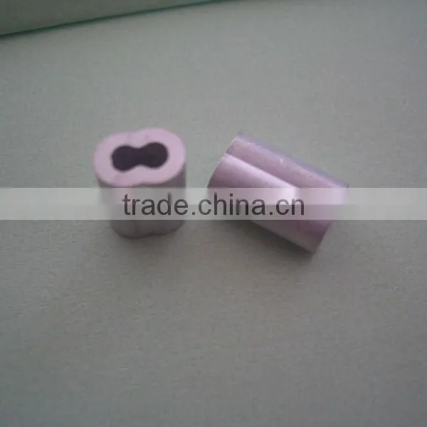 China Manufacturer Rigging Hardware DIN3039 Wire Rope Aluminium Ferrule photo-2