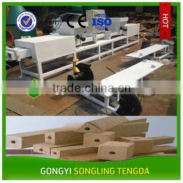Hot Presses Wood Sawdust Trays Block/pallet Foot Making Machine photo-6