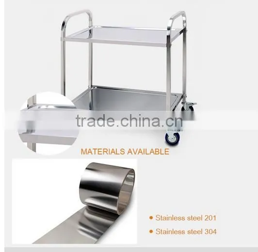 Stainless Steel Trolley With 3 Layer photo-2