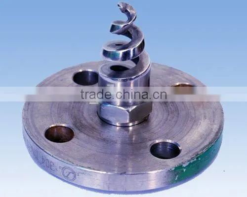 Stainless Steel Flange Fixed of Spiral Spray Nozzle