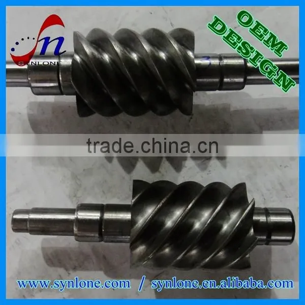 Precise Machined Helical Gear Shaft for Machinery photo-3