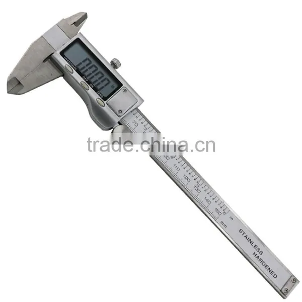 High Quality Electronic Digital Caliper Inch/Metric/Fractions Conversion 0-6 Inch/150 mm Stainless Steel Body photo-2