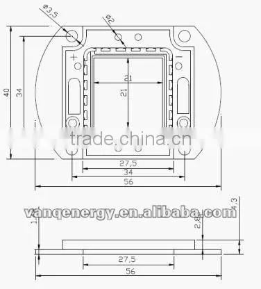 Vanq 1w 50w 100w 200w Full Spectrum of Led for Plants photo-4