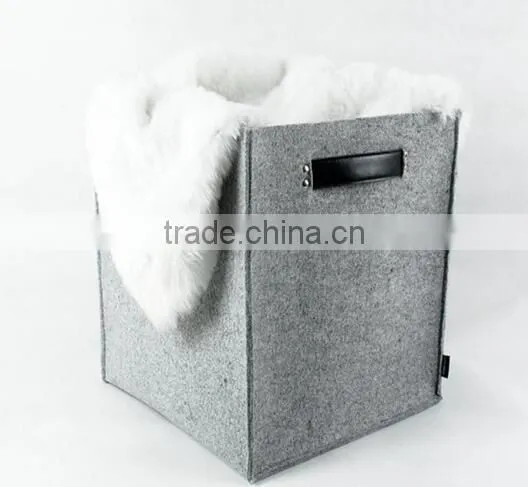 2017 Cheap Promotion Foldable Factory Price Felt Storage Bin Bag photo-6