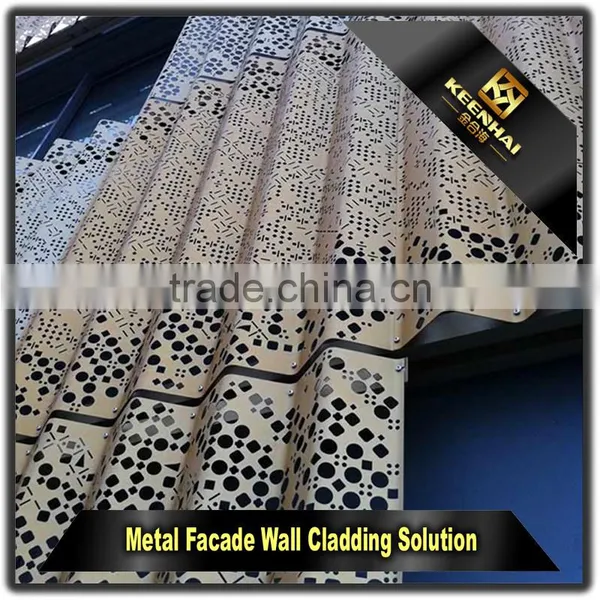 Mill Finish Perporated Stainless Steel Sheet Decor Exterior Wall Panel photo-5