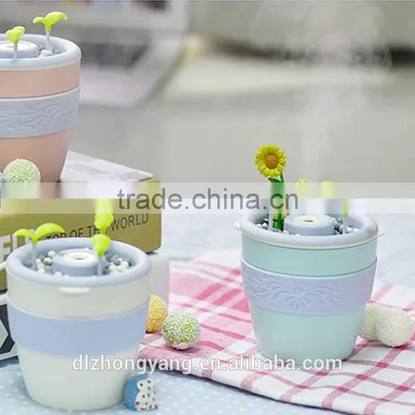 Negative Ions Desktop Decoration Mini Usb Personal Plant Humidifier photo-2