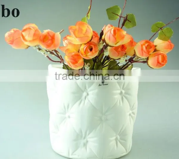 Hot Sale Personalized Wholesale Can Shape New Designed Ceramic Flower Vase and Flower Pot photo-5