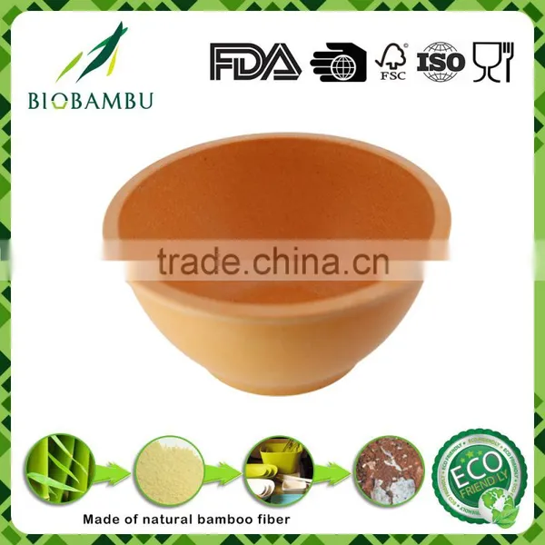 Top Selling Good Design Bamboo Fiber Dinnerware Bowls Set/salad Bowl photo-5