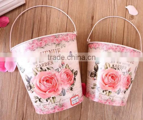 Hanging Planter Metal Wall Flower Pot Holder Home Wall Mounted Flower Pot photo-2