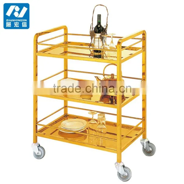Hotel Supply Mobile Tea and Liquor Trolley photo-5