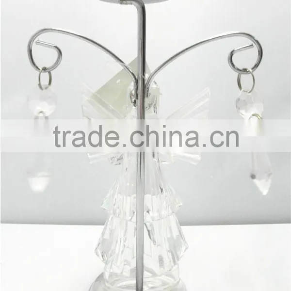 Acrylic Crystal Candle Holder,,mace Shaped Standing Decoration photo-5