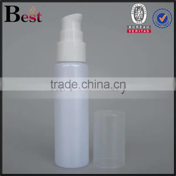 30ml White Plastic Nail Polish Remover Bottle Empty Plastic Nail Polish Remover Pump Bottle photo-2