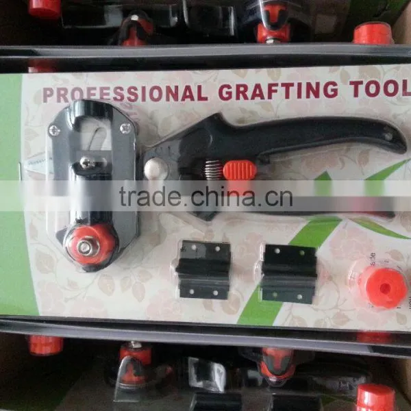 Professional Nursery Fruit Tree Grafting Knife Tool Set Garden Pruner Machine photo-6
