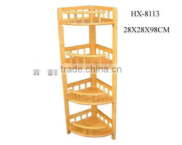 Bamboo Bathroom Rack