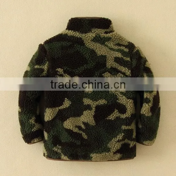 MOM AND BAB Wholesale High Quality Clothes for Children, Kids Boys Camofleece Jackets photo-2