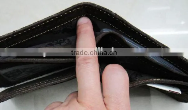 Fashion New Genuine Leather Men Stylish Notecase photo-6