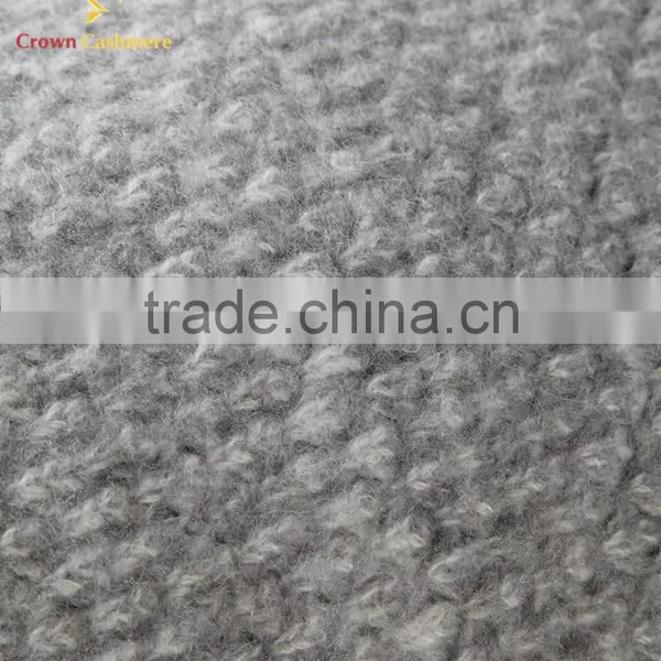 High Quality Kids Cashmere Wool Blended Infant Travel Blanket photo-2