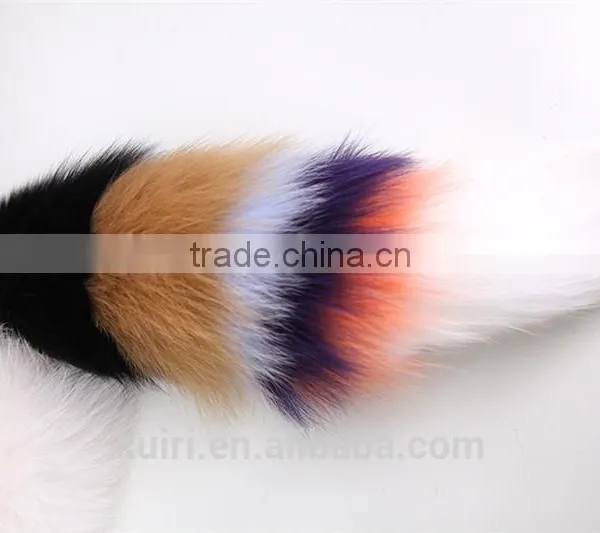 Fashion Shows Women Real Fox Fur Scarves Super Big Genuine Fox Fur Easy Matching Soft Wraps Winter Warm Real Fur Lady Scarf photo-5