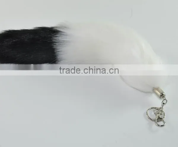 Wholesale Supply of Simulation Hair Tail Tail Coat Tail Coat High-grade Artificial Fur Fox Tail photo-2