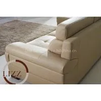 Lizz Casual Real Leather Corner Sofa photo-3