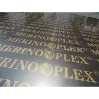 MERINOPLEX BRAND FILM FACED PLYWOOD, MR GLUE, POPLAR CORE, BROWN PRINTED FILM photo-3