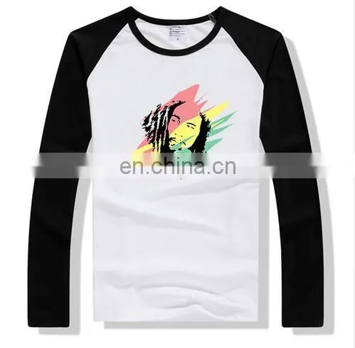 Factory Price Long Sleeve Breatheable Custom T Shirt Printing photo-3