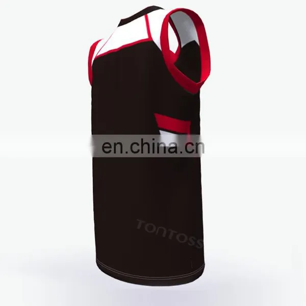 Custom Sleevesless Basketball Clothes Equipments of Basketball Jersey photo-6