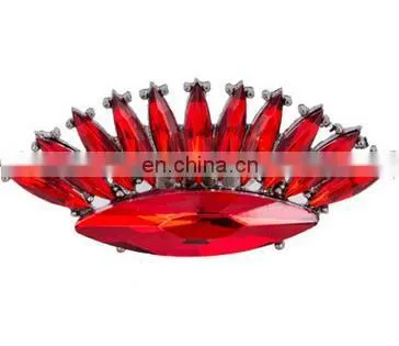 Fashion Vintage Bohemia Big Ring Colorful Crstal Exaggerated Decorate Women Party Jewelry photo-6
