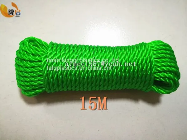 Hdpe Rope Clothes Line Hang Rope 5mm 6mm 15m 20m photo-2