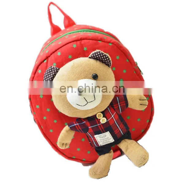 Baby Animal Cartoon Plush Bags for Primary School Kids photo-5