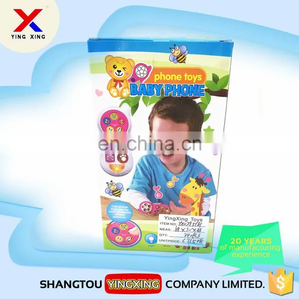 Good Quality 12 Music Songs Inside Flashing Baby Phone Toy photo-3