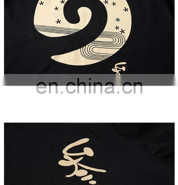 Fashionable Bulk Tshirts Loose Fit Latest Two Color t Shirt Designs 2016 for Men Printing T-shirts photo-3