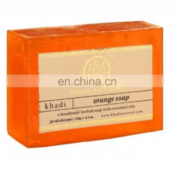 Khadi Natural Herbal Orange Soap