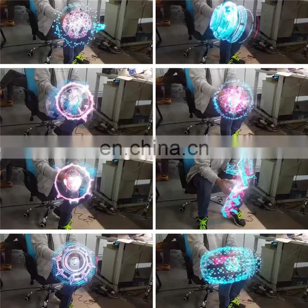 Factory Wifi Hologram Projector 3d Hologram Fan Holographic Fan Commercial Advertising Player 3d Images With LED photo-4