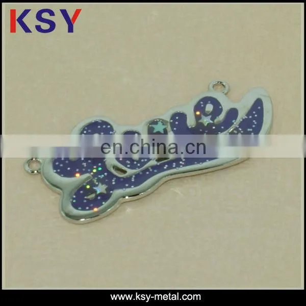 Soft Enamel Metal Engraved Logo Jewelry Tags