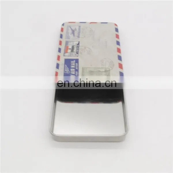 Small Metal Candy Tin Boxes With Slide Lid Chewing Tin Boxes photo-3
