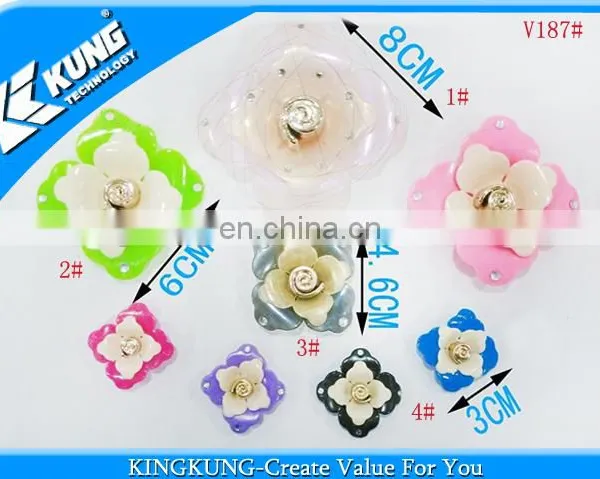Best-selling Ladies Pvc Shoe Flower photo-5