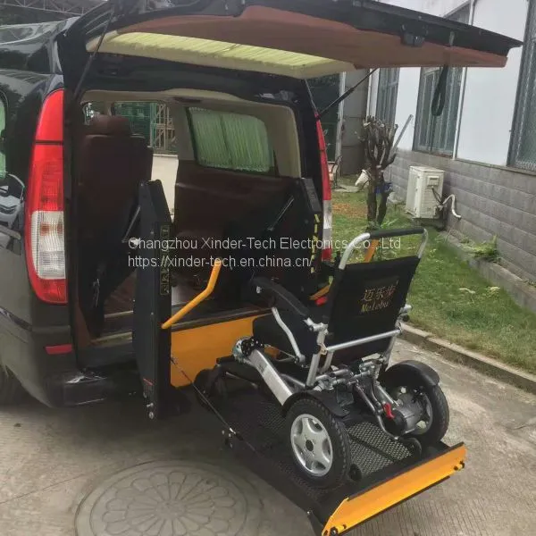 WL-D-880U Electric Wheelchair Lifts for Van on Bens Vito photo-3
