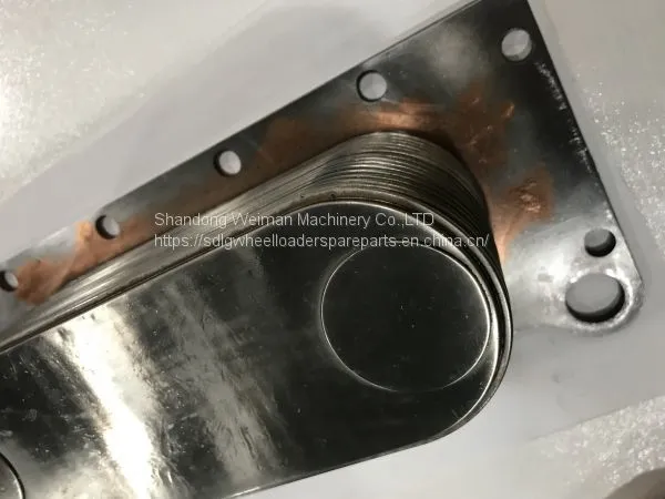 Original DCEC Cummins Engine Spare Parts C3966365 6CTA8.3 OIL COOLER photo-3
