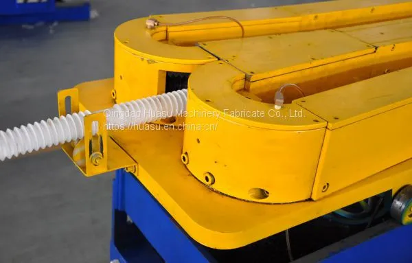 PP Flexible Single Wall Corrugated Pipe Extruder Line /Plant photo-3